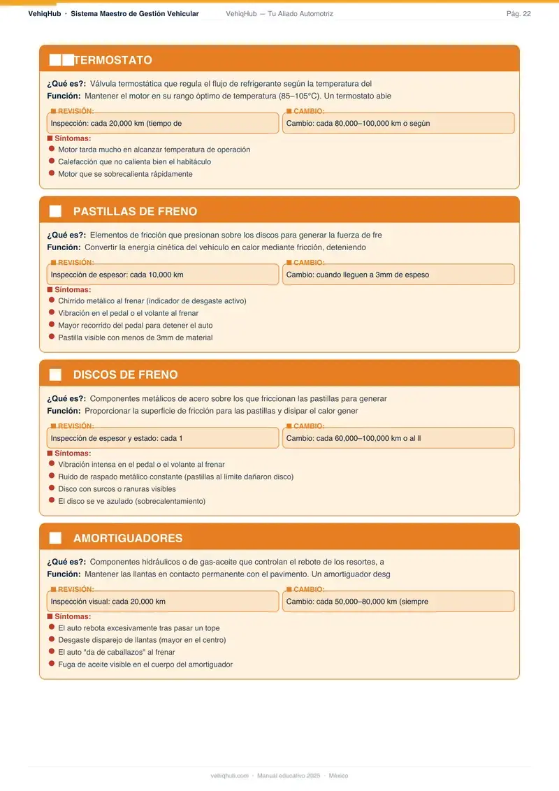 Página de muestra 3 de Control Total de tu Auto en Español